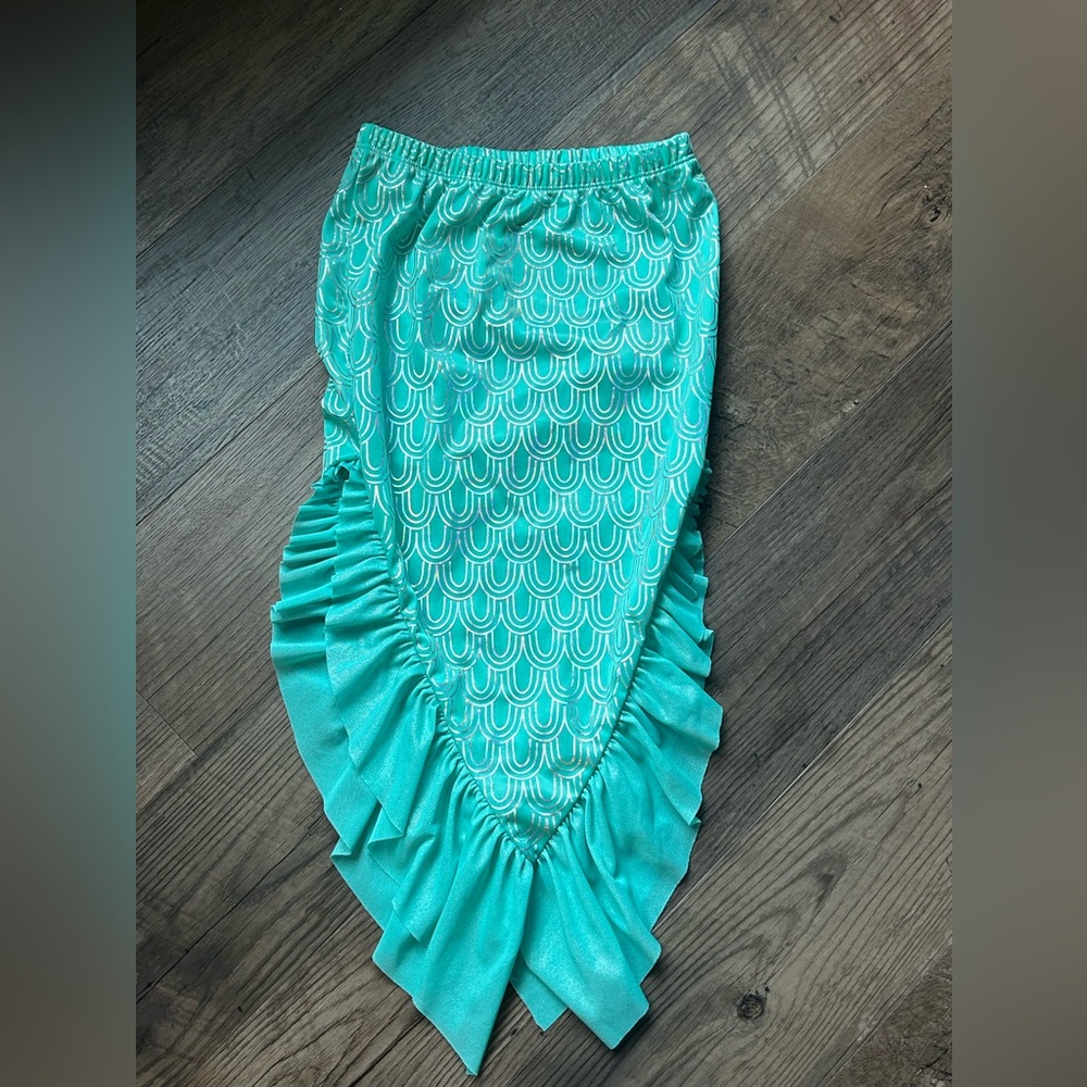 Girls mermaid long skirt (6/6x)